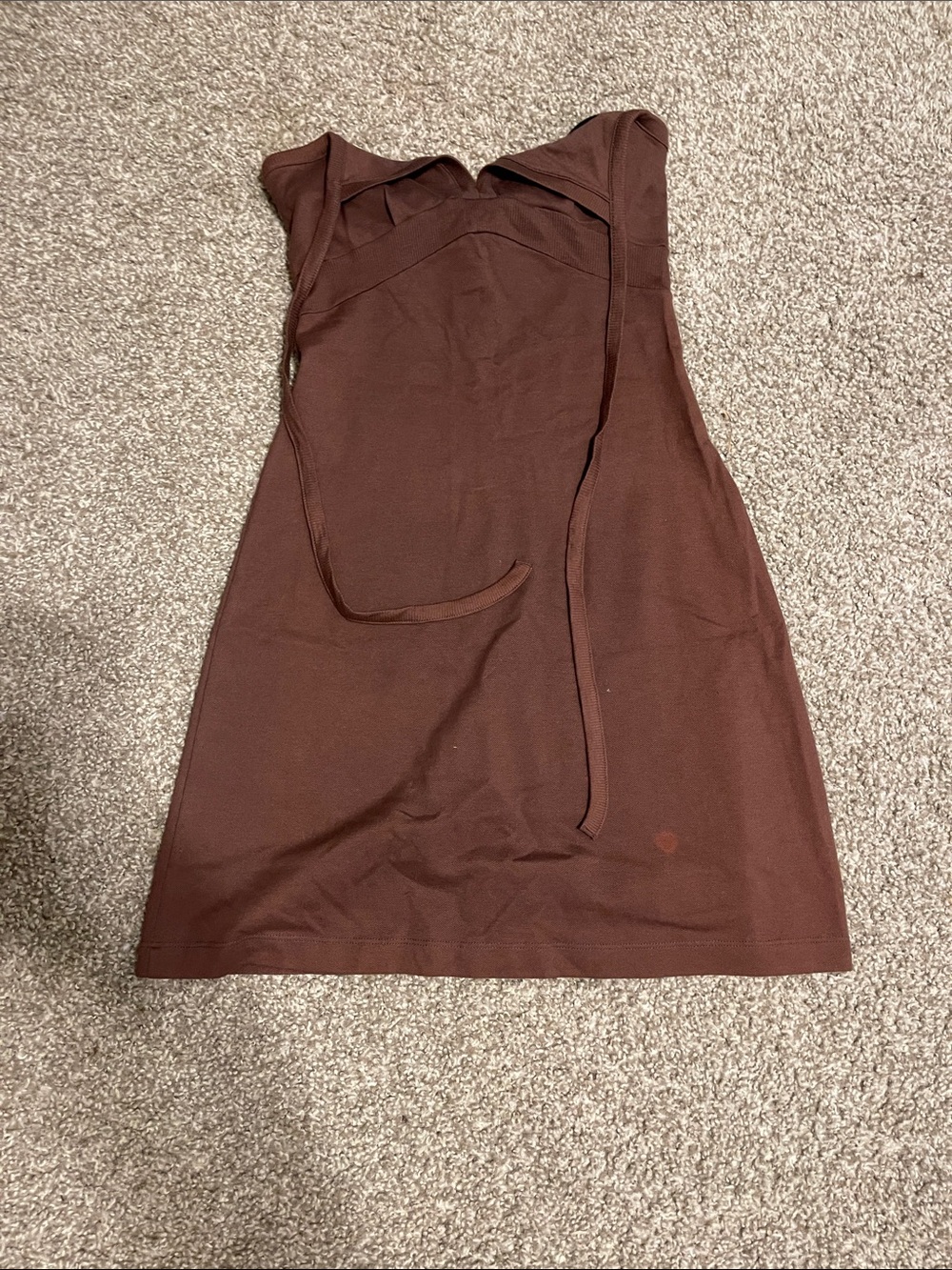 Brown dress